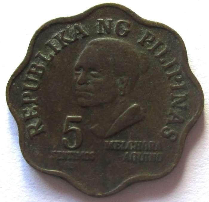 1980 Philippines 5 Sentimos