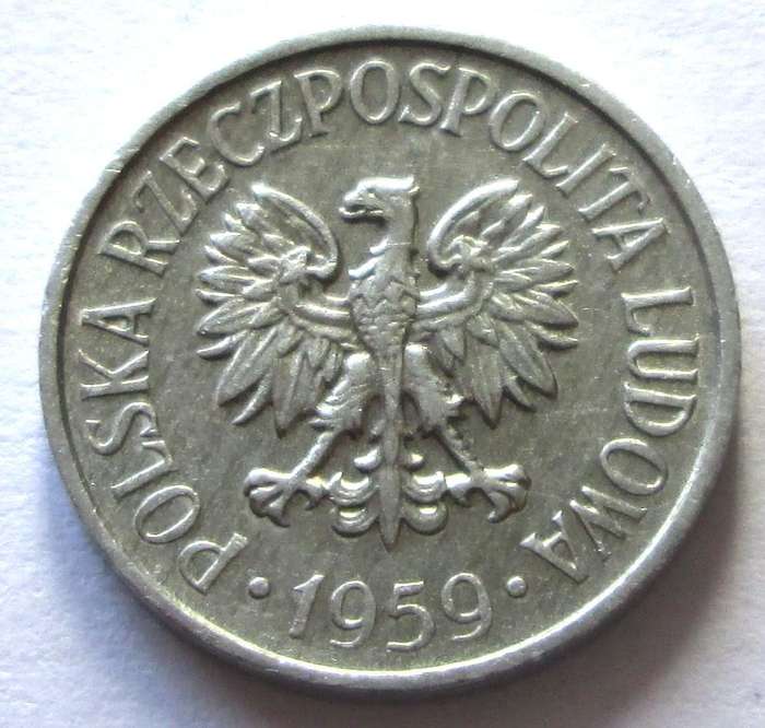 1959 Poland 5 Groszy