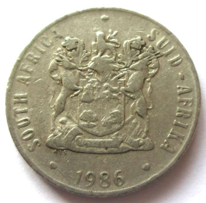 1986 South Africa 50 Cents