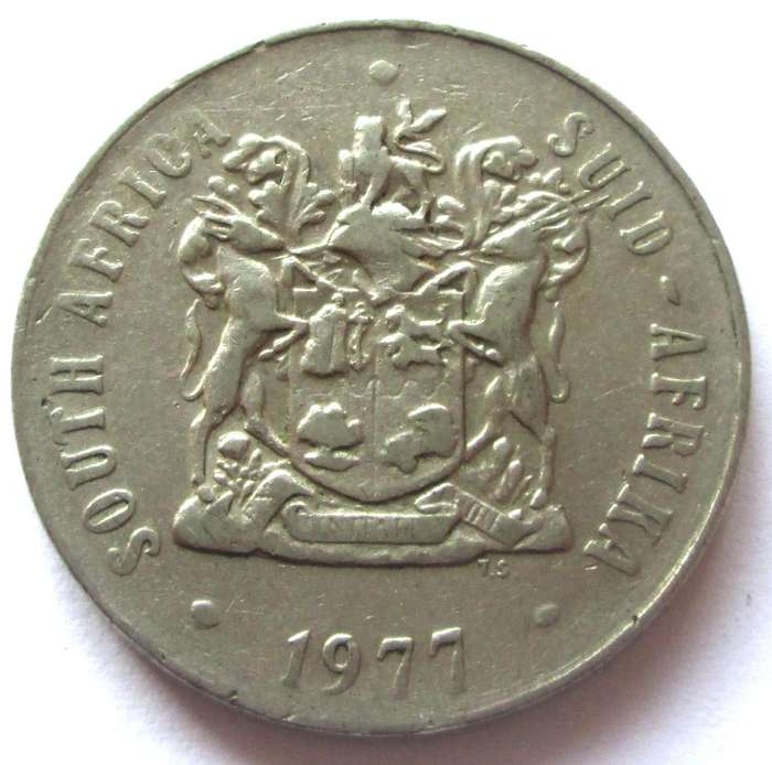 1977 South Africa 50 Cents