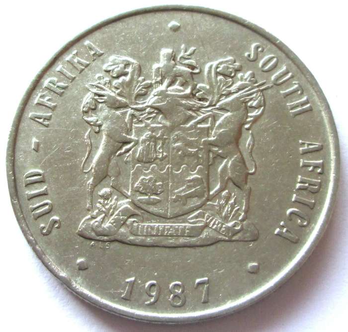 1987 South Africa 1 Rand