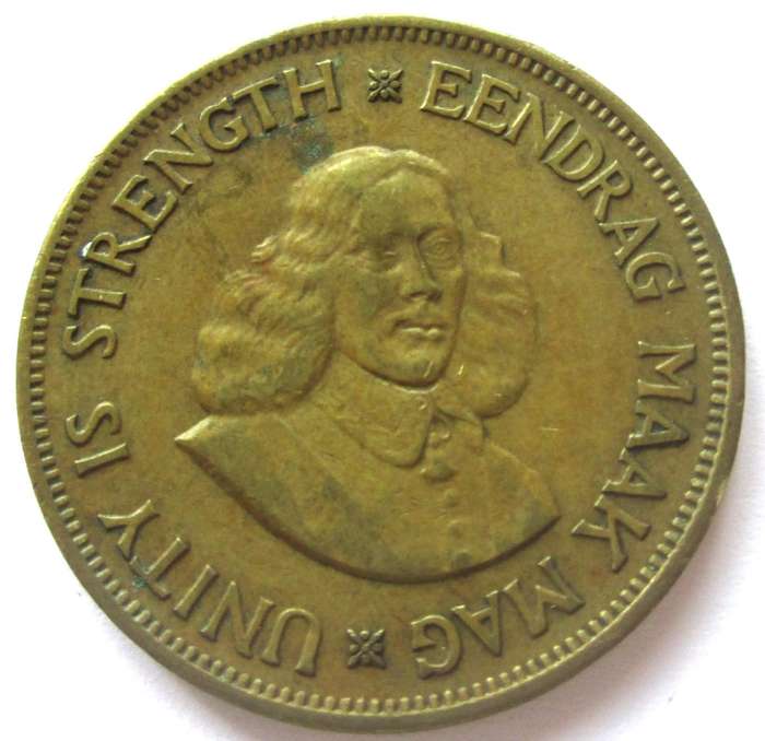 1963 Republic of South Africa 1 Cent
