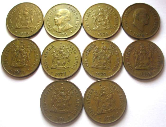1 Cent South Africa 1970 - 1979