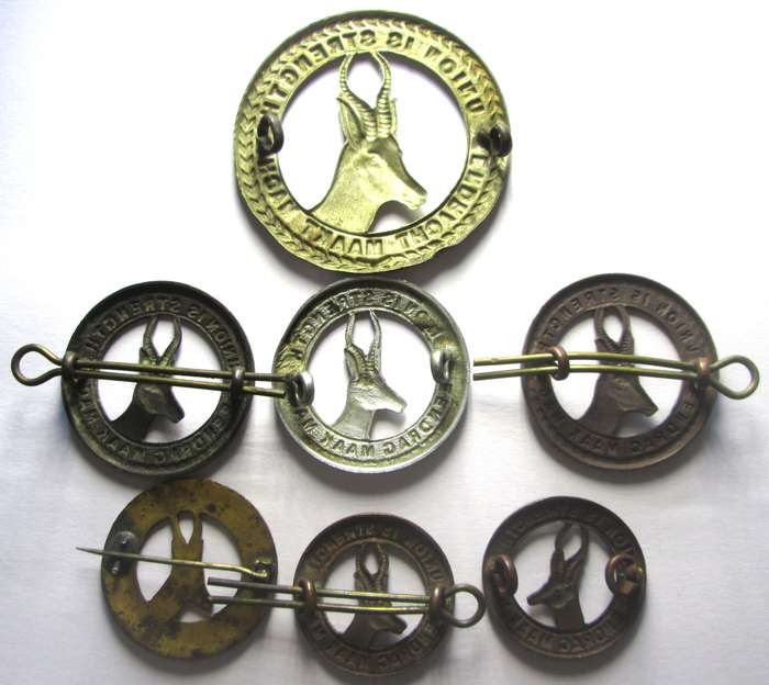 South Africa Union of Strength / Eendrag Maak Mag