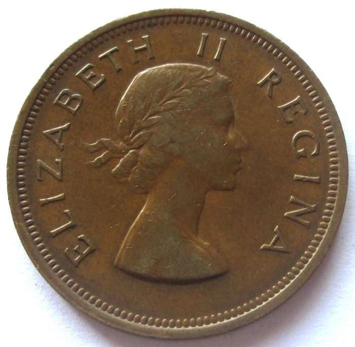 1957 Union Of South Africa Penny