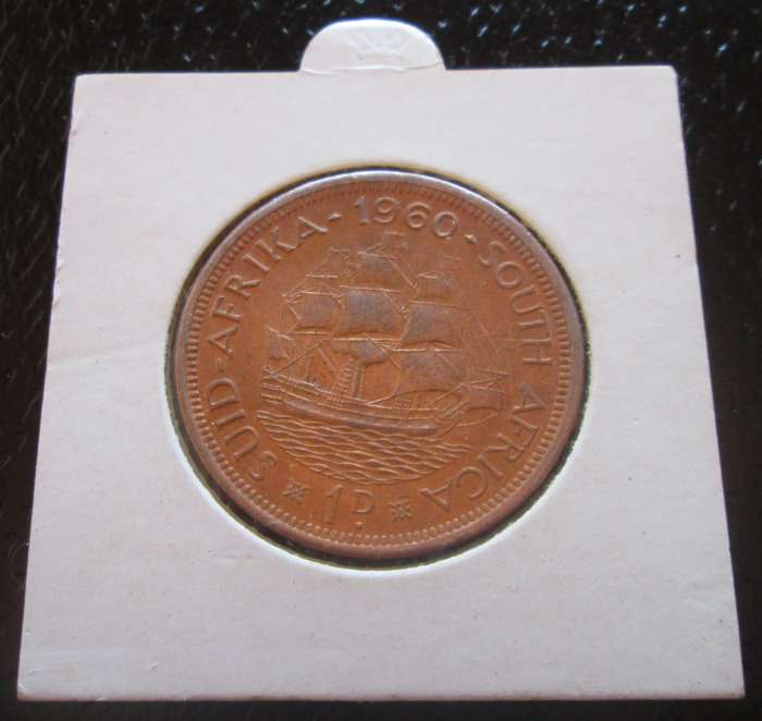 1960 Union of South Africa 1 Penny
