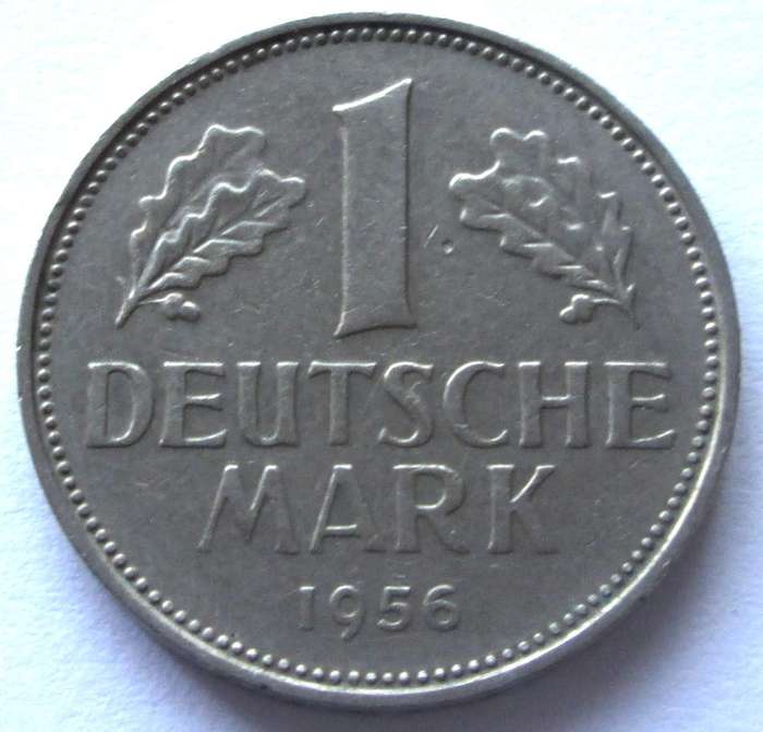 1956 Germany 1 Deutsche Mark