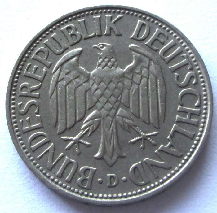 1956 Germany 1 Deutsche Mark
