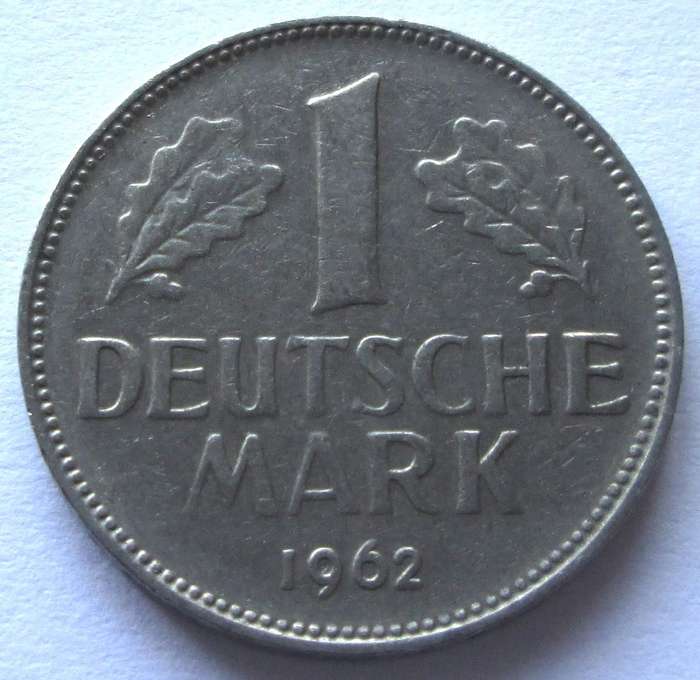 1962 Germany 1 Deutsche Mark
