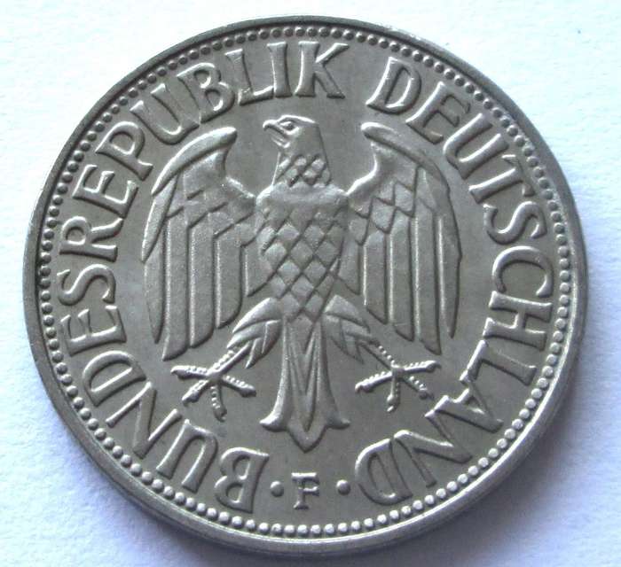 1968 Germany 1 Deutsche Mark