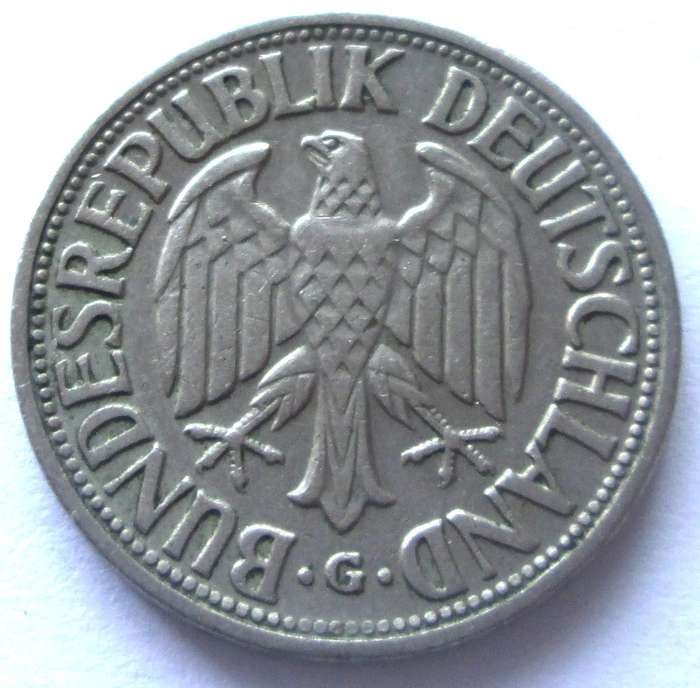 1950 Germany 1 Deutsche Mark