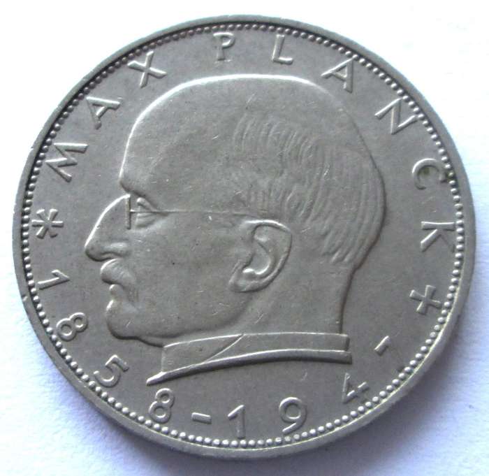 1965 Germany 2 Deutsche Mark Commemorative