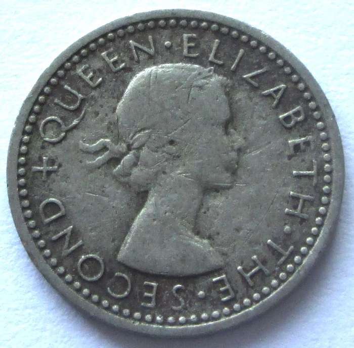 1962 Rhodesia and Nyasaland 3 Pence