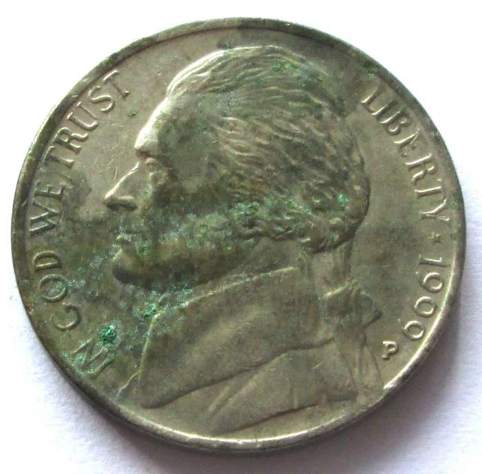 1999 United States of America 5 Cents