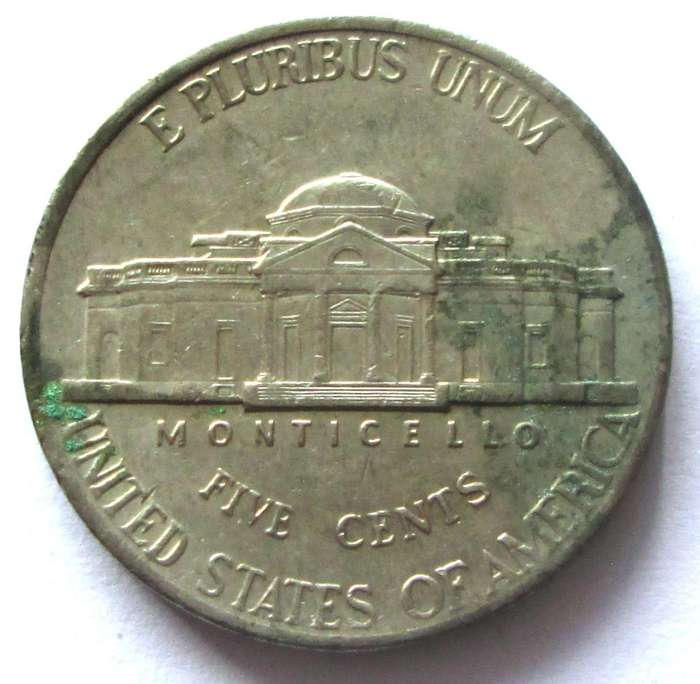 1999 United States of America 5 Cents
