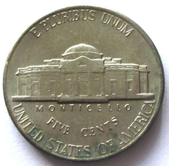 1991 United States of America 5 Cents