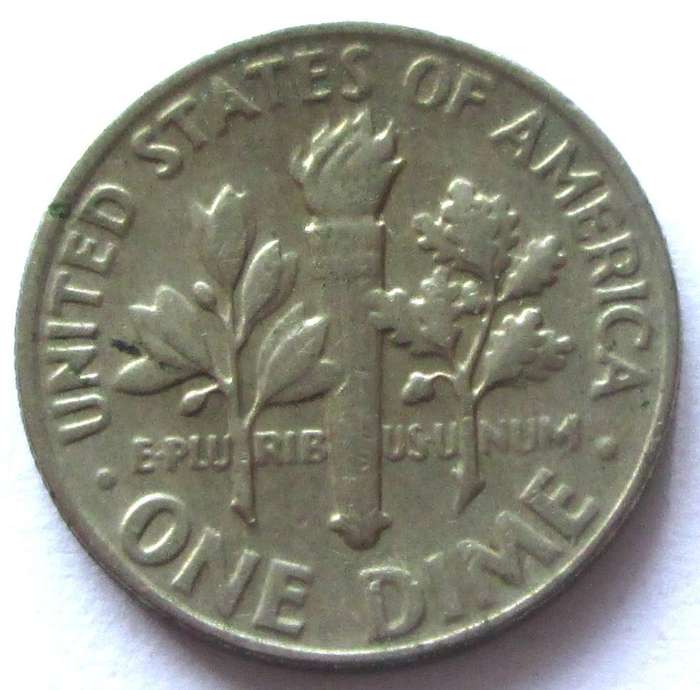 1977 United States of America 1 Dime