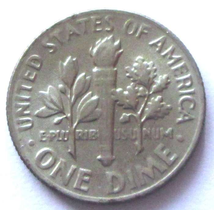 1967 United States of America 1 Dime