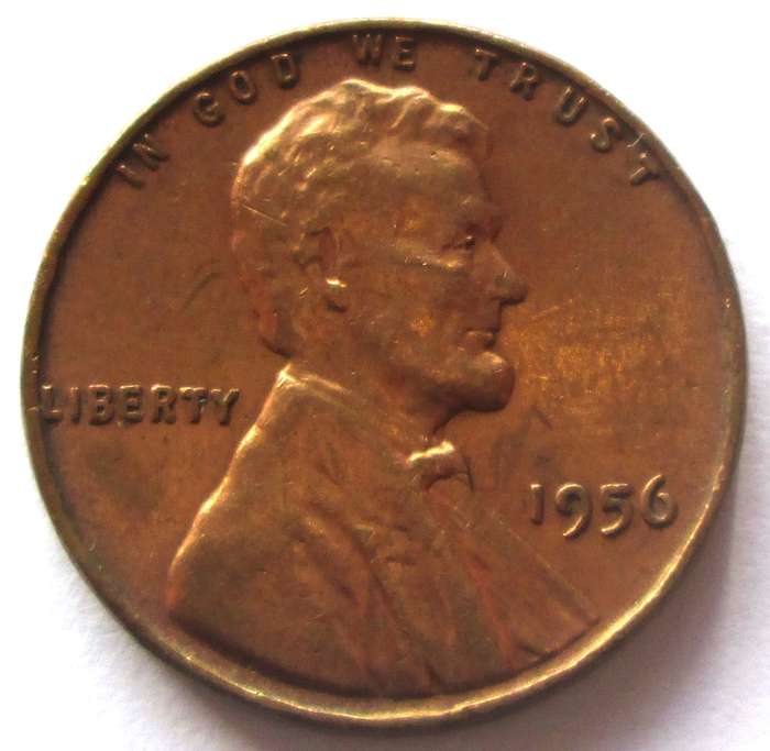 1956 United States of America 1 Cent