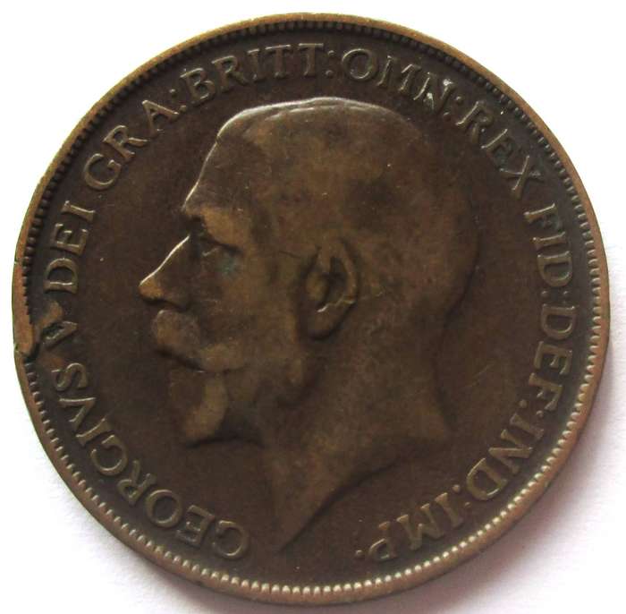 1912 Great Britain 1 Penny