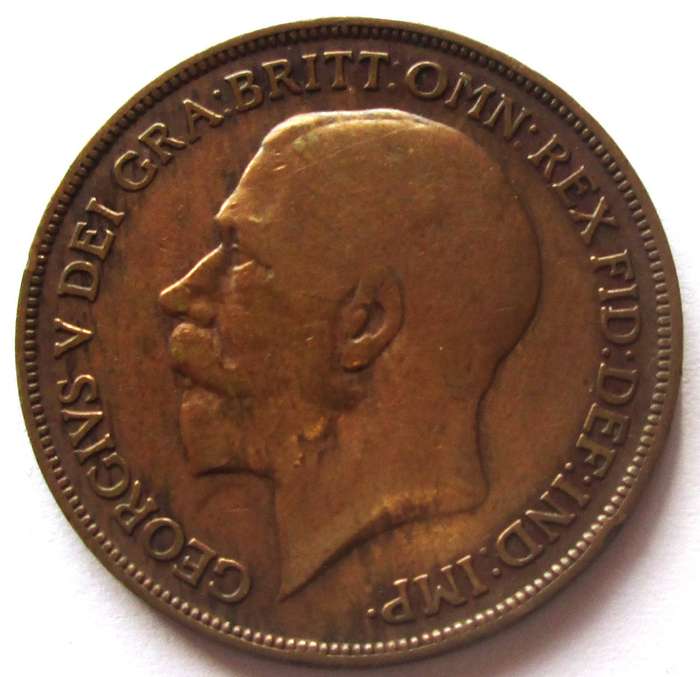 1914 Great Britain 1 Penny