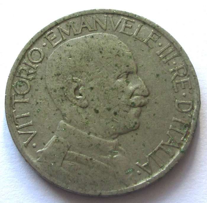 1925 Italy 2 Lira