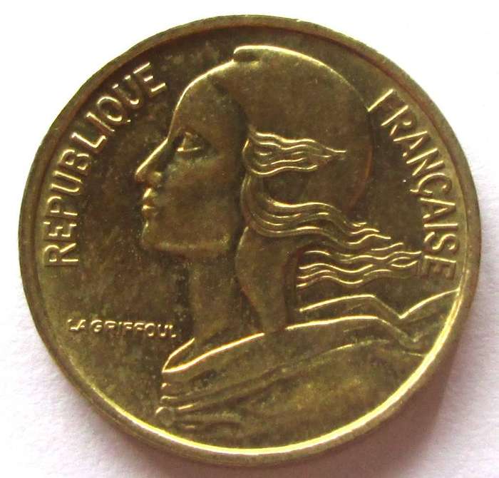 1969 France 5 Centimes