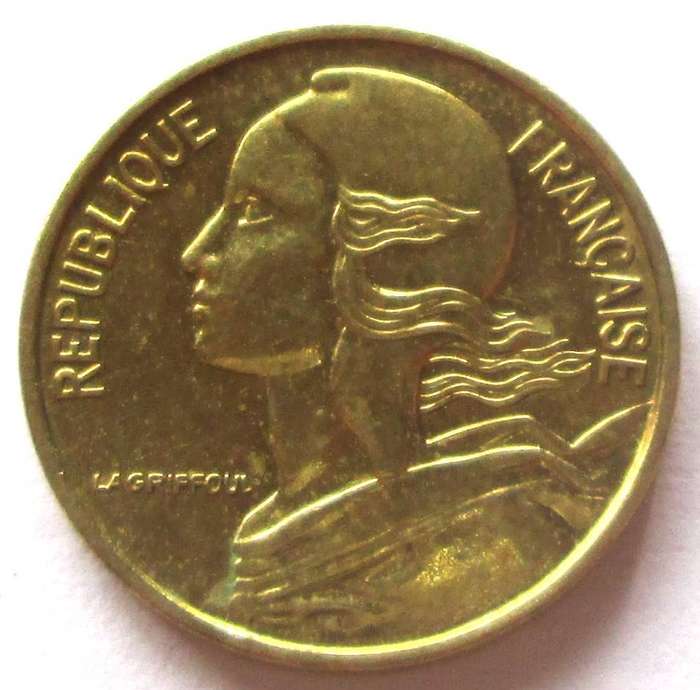 1966 France 5 Centimes