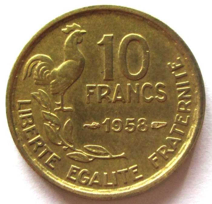 1958 France 5 Centimes