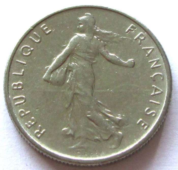 1966 France Half Franc
