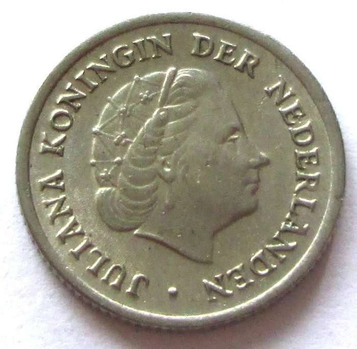 1957 Nederland 10 Cents