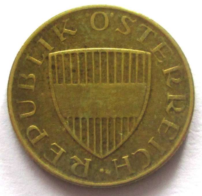 1968 Austria 50 Groschen