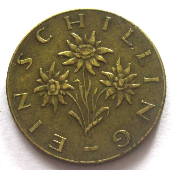 1965 Austria 1 Schilling