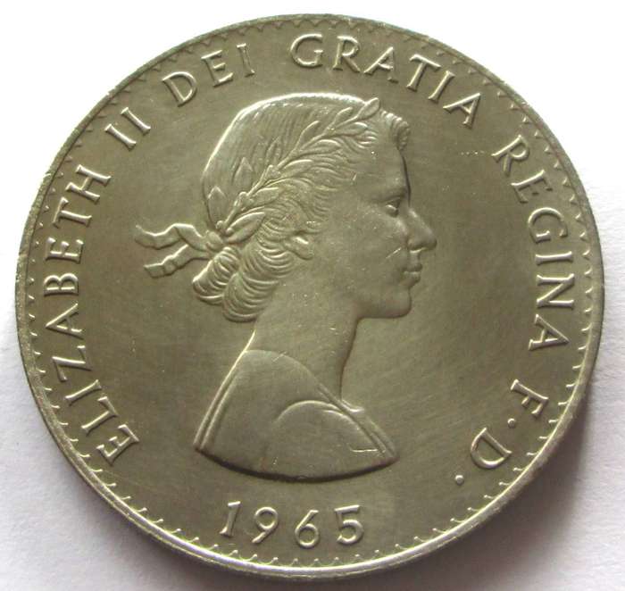 1965 Great Britain 1 Crown Churchill Commemorative