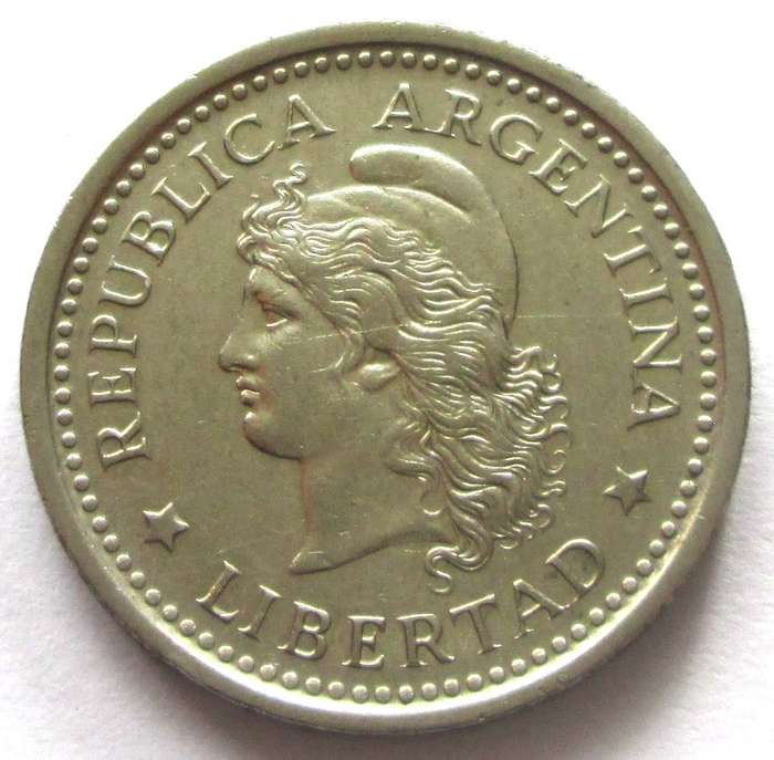 1959 Argentina 1 Peso