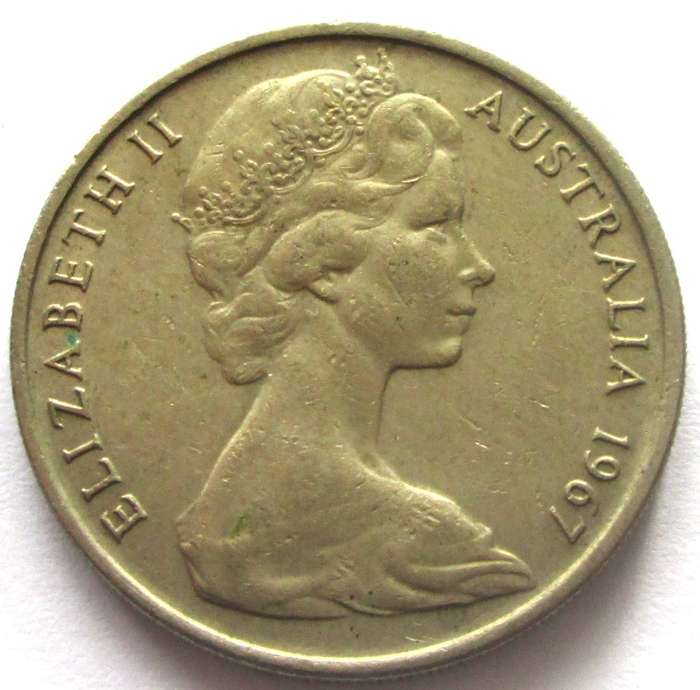 1967 Australia 20 Cents