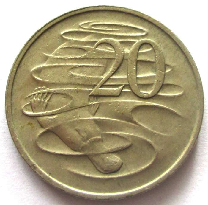 1967 Australia 20 Cents