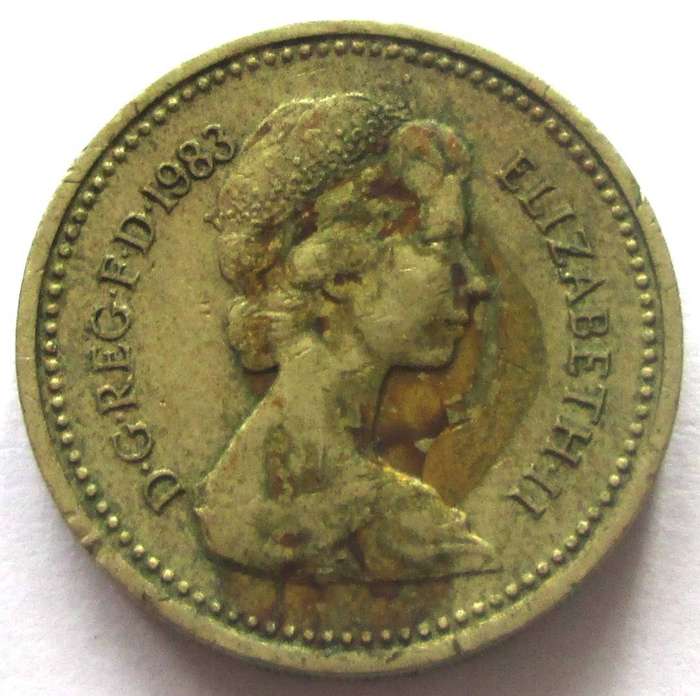 1983 Great Britain 1 Pound