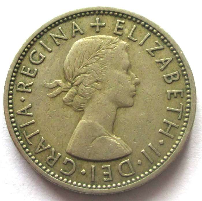 1956 Great Britain 2 Shillings