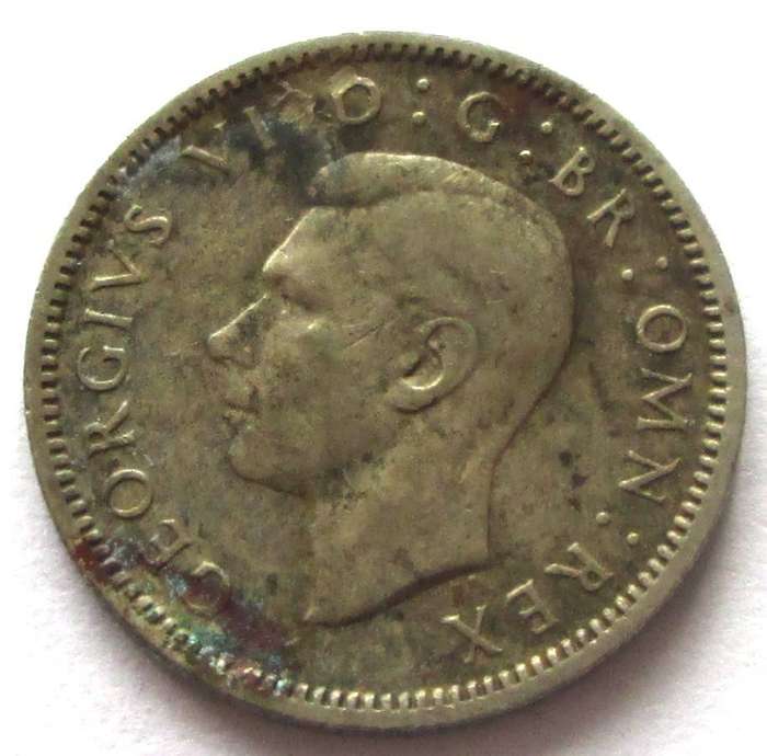 1947 Great Britain 6 Pence