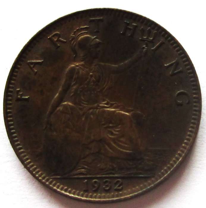 1932 Great Britain Farthing
