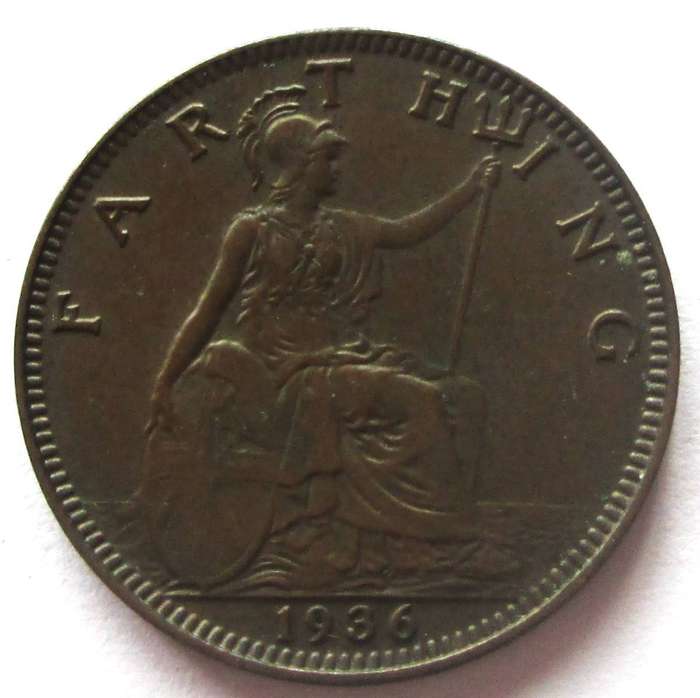 1936 Great Britain Farthing