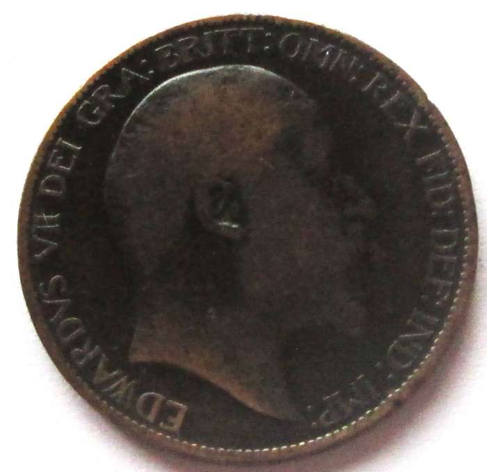 1904 Great Britain Half Penny