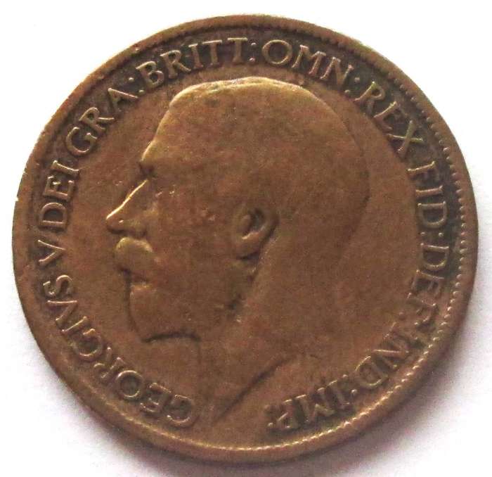 1920 Great Britain Half Penny
