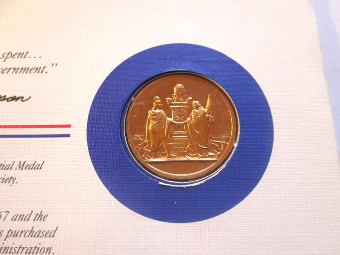 Andrew Johnson Seventeenth President US Mint Presidential Medal