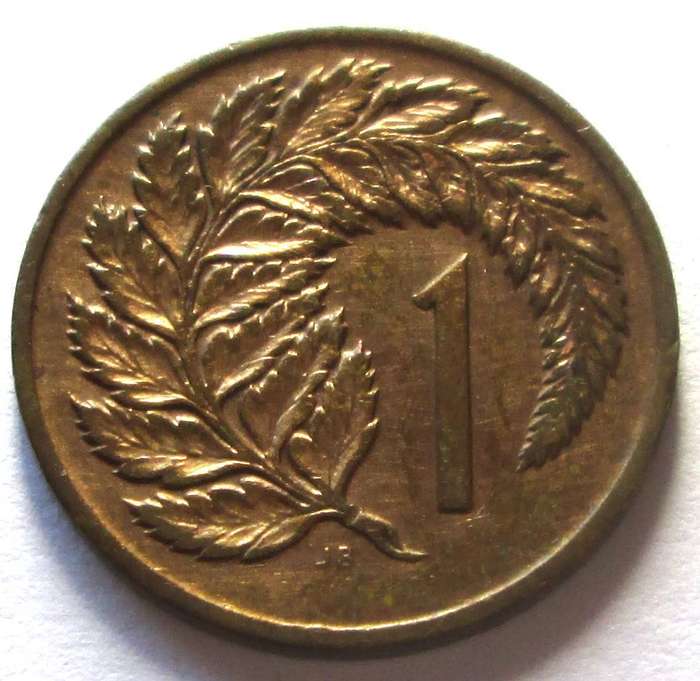 1967 New Zealand 1 Cent