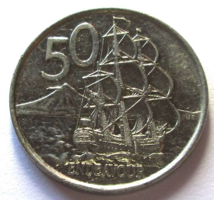 2006 New Zealand 50 Cents