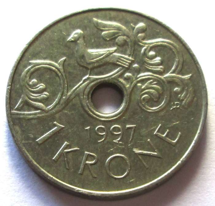1997 Norge 1 Krone