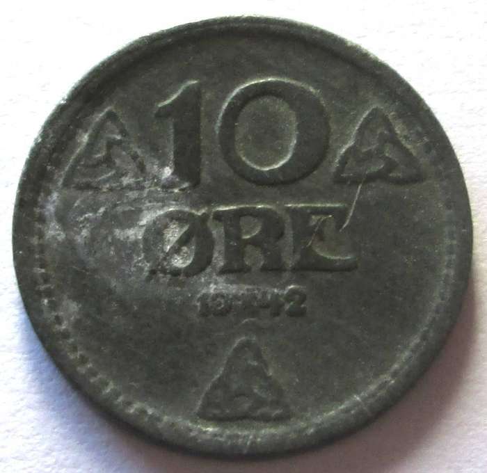 1942 Norge 10 Ore