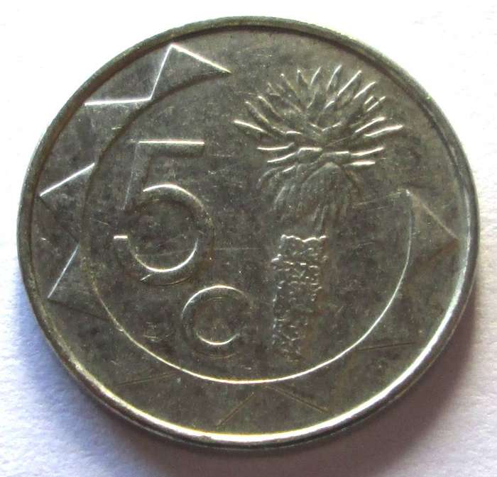 2009 Namibia 5 Cents